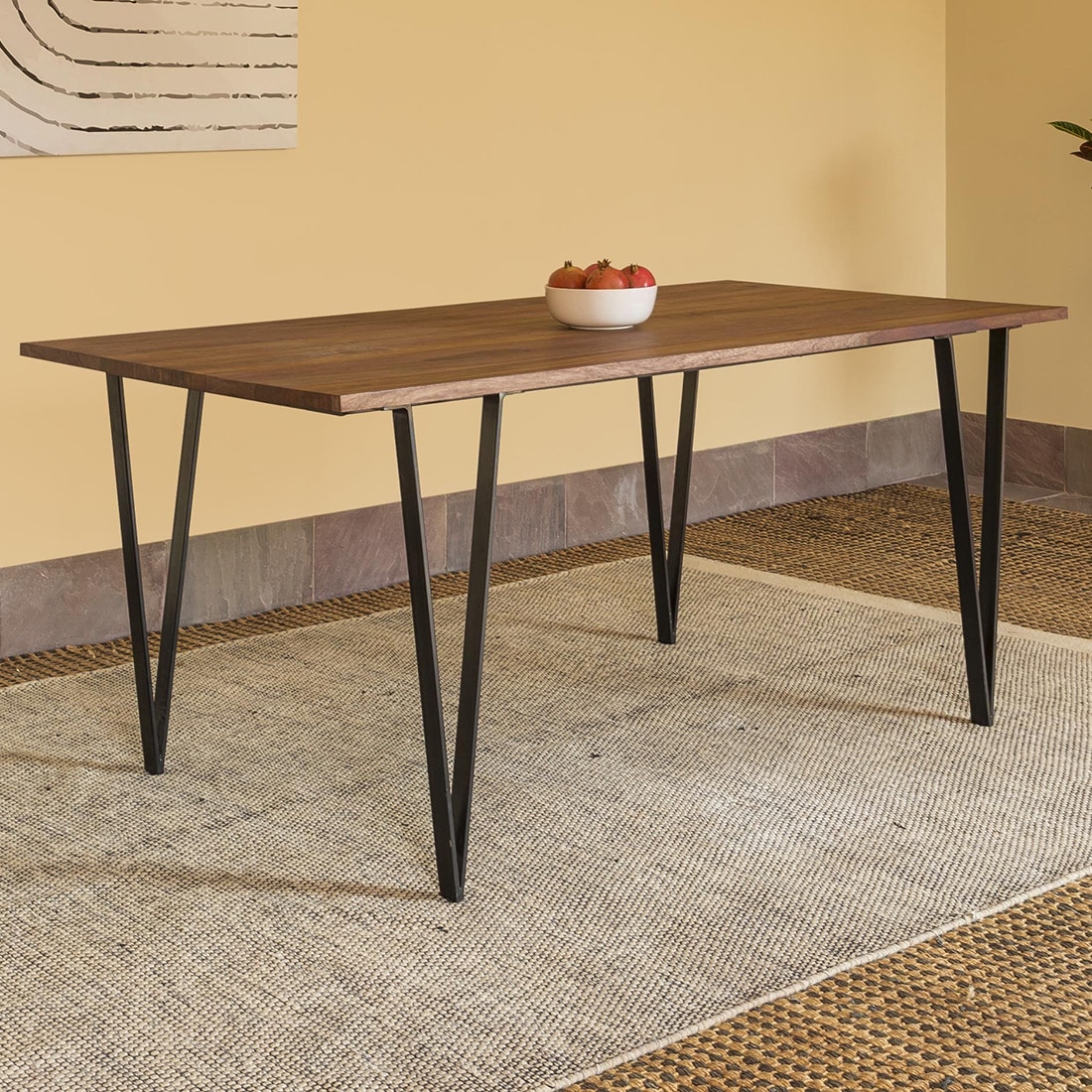 Metric Dining Table 6 Seater