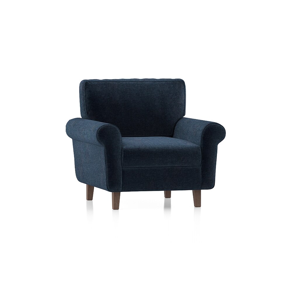 Oxford Sofa (Colour : Cobalt, Cushion : Soft, Seater : 3+2+1)