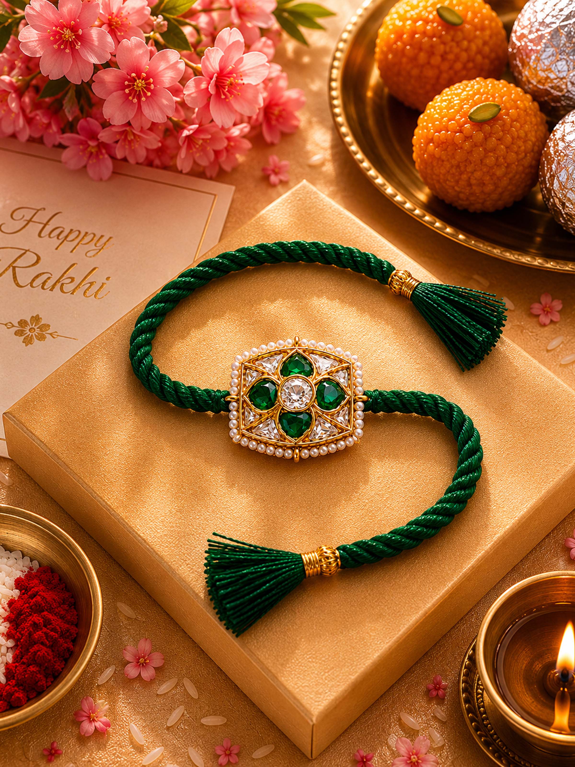 Silversmithing Rakhi