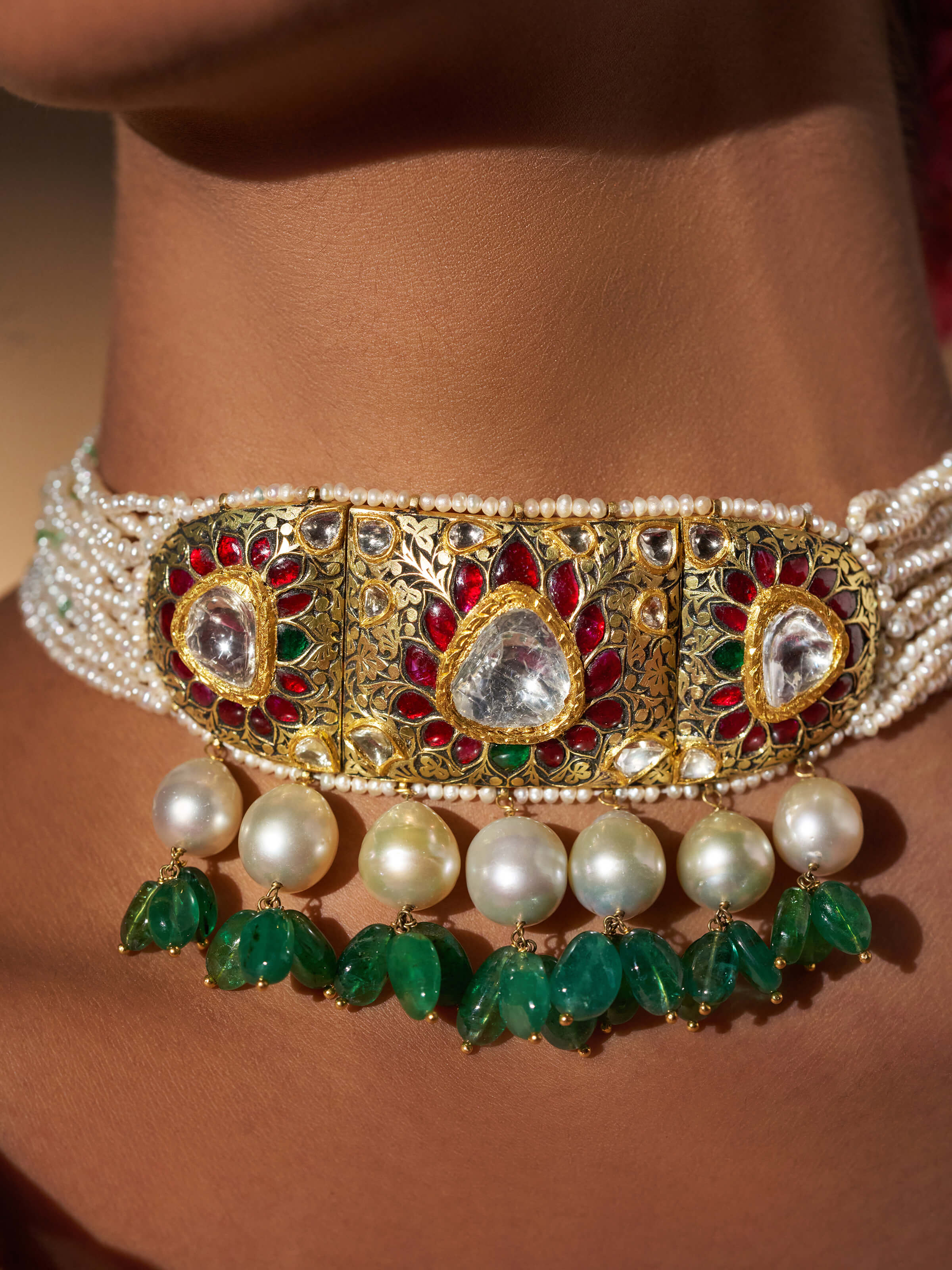 Partash 18 Karat Gold Choker
