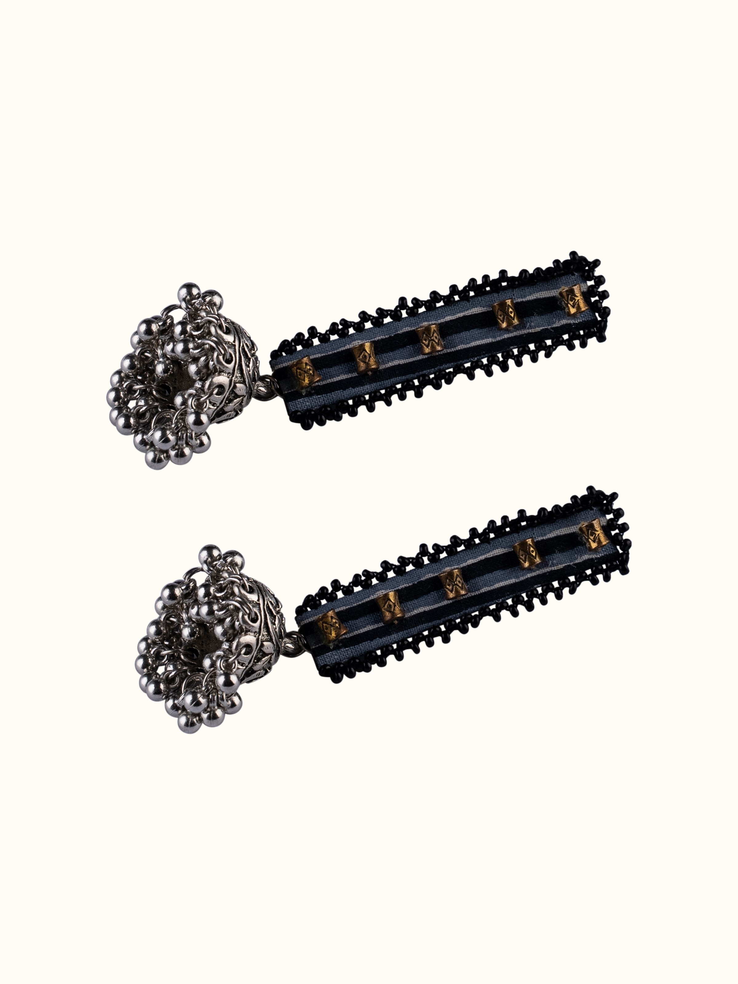 Ajrakh Drop Earrings