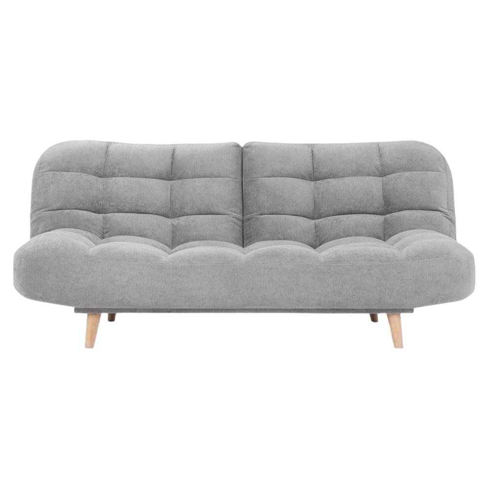 Bonnes 3 Seater Sofa Cum Bed In Grey Color
