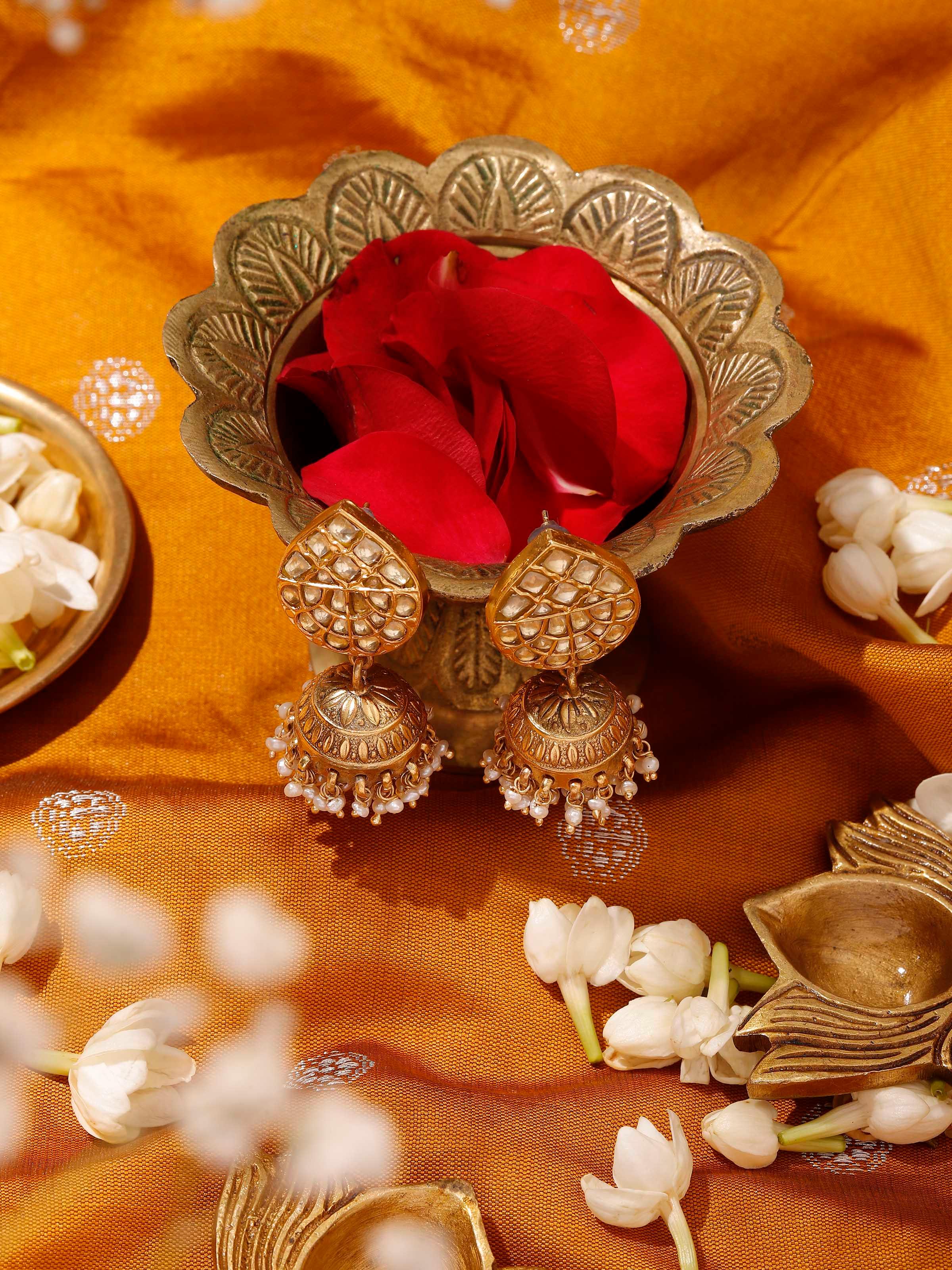 Silver Smithing Jhumkas