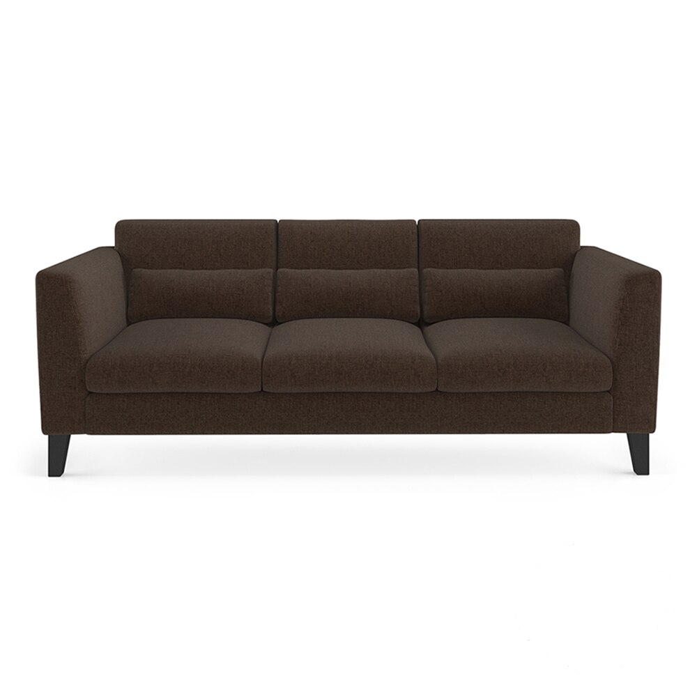 Lewis Sofa (Colour : Mocha, Cushion : Hard, Seater : 3+2)