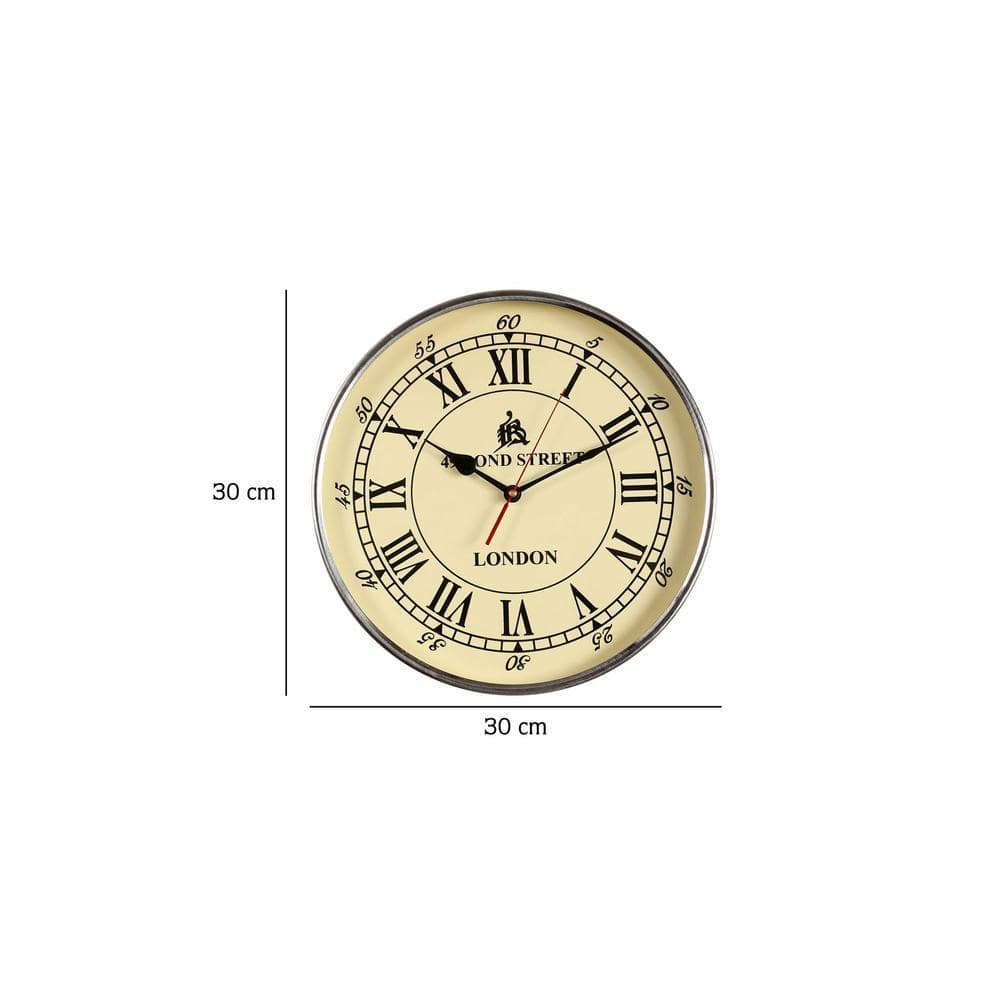 12' SS Ring Wall clock