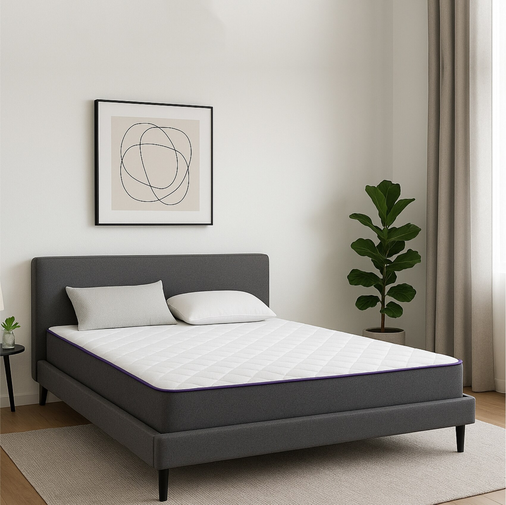 Orthopedic Dual Comfort - Hard & Soft High Resilience Foam Mattress