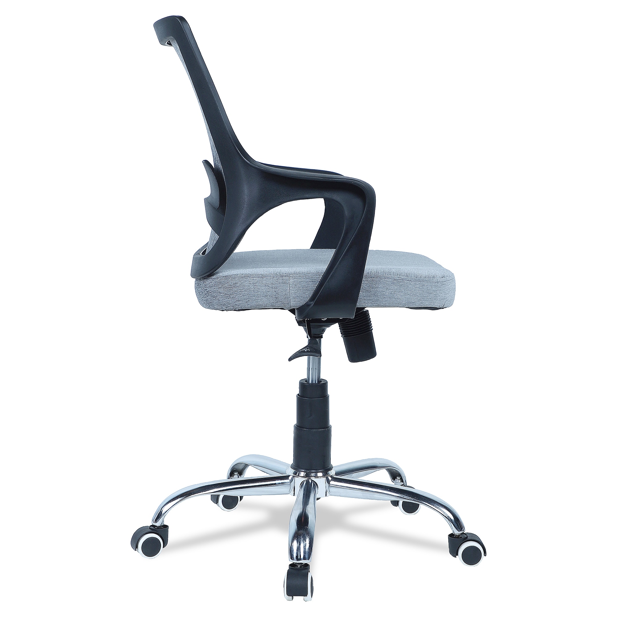 Innsightt Mid Back Ergonomic Chair in Grey Colour