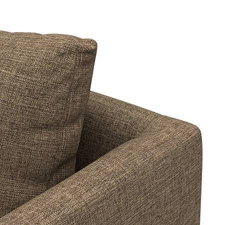 Florence Essential 2 Seater Fabric Sofa in Dune Colour