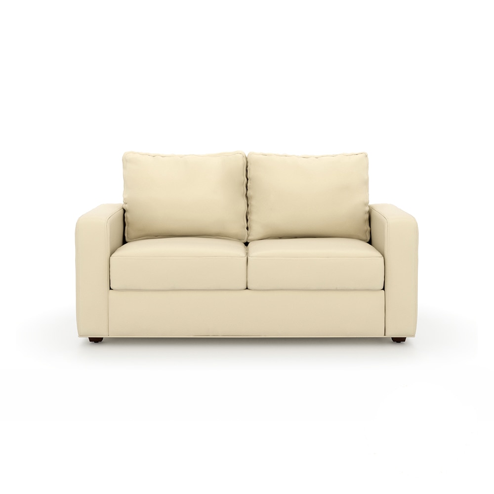 Apollo Compact Sofa (Colour : Cream, Cushion : Hard, Back Type : Regular, Seater : 2+1+1)