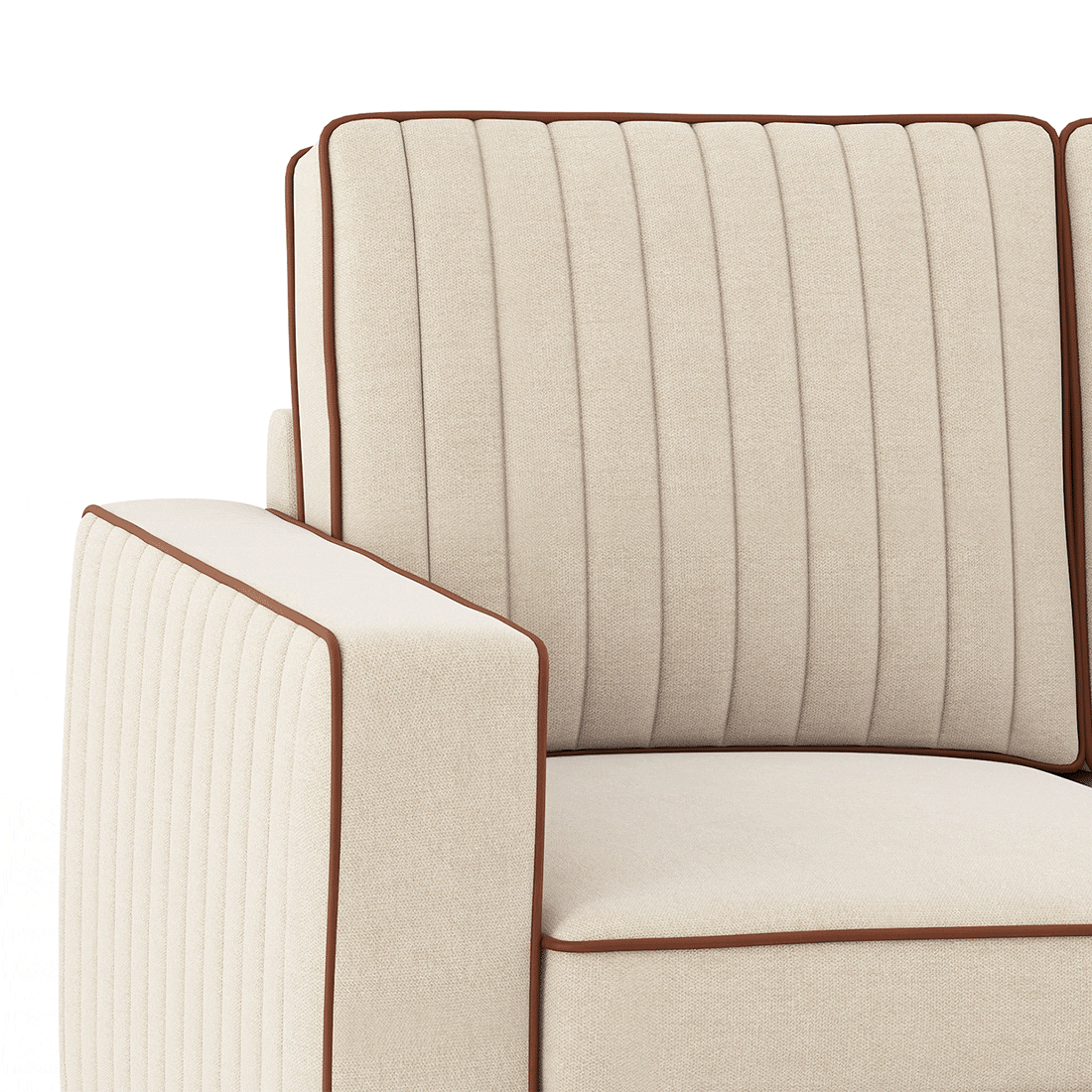 Apollo Neo High Back Sofa (Colour : Classic Beige, Seating Capacity : 2 Seater, Cushion Type : Hard, Back Height : High Back)