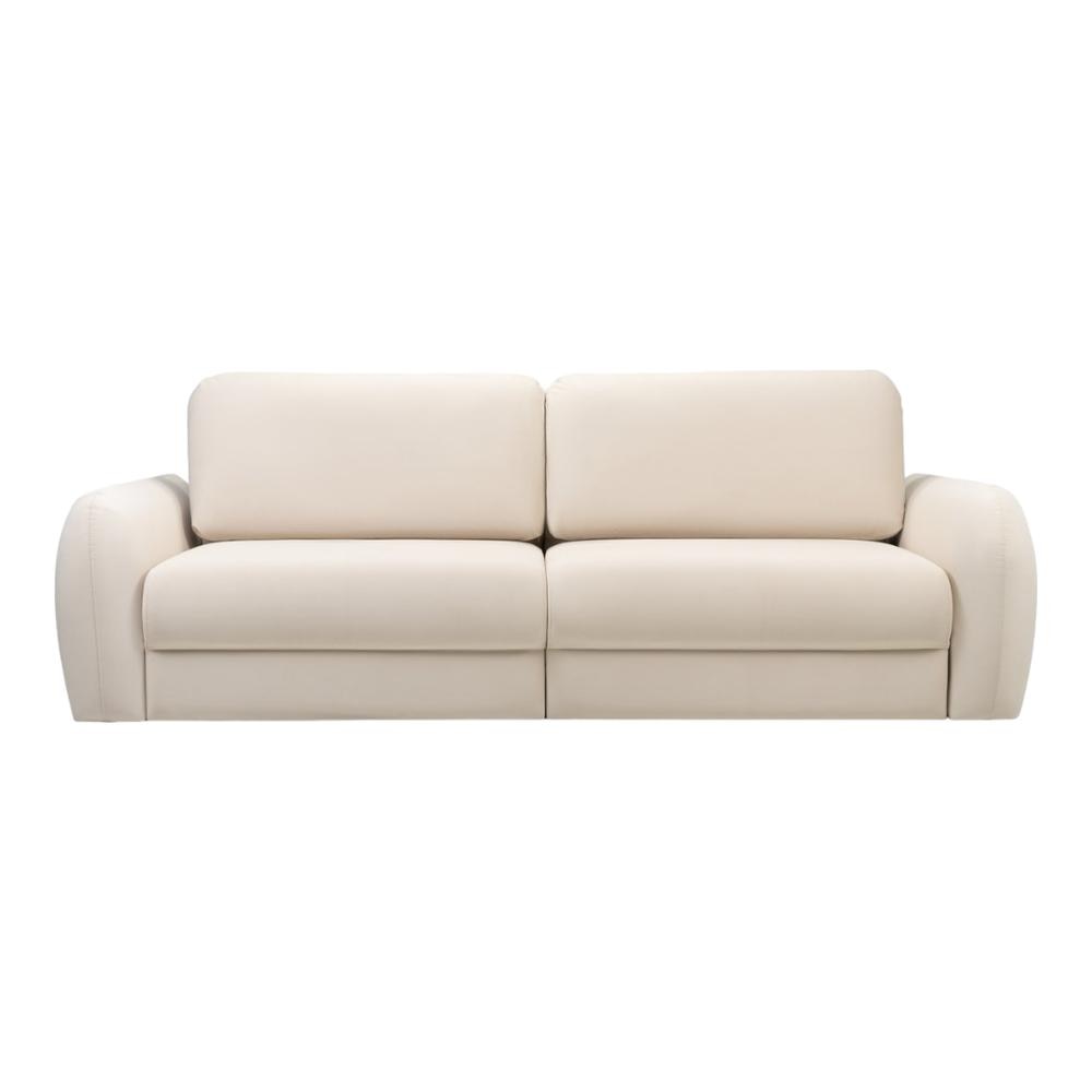 Lite 3 Seater Pull Out Sofa cum Bed  in Cream Colour