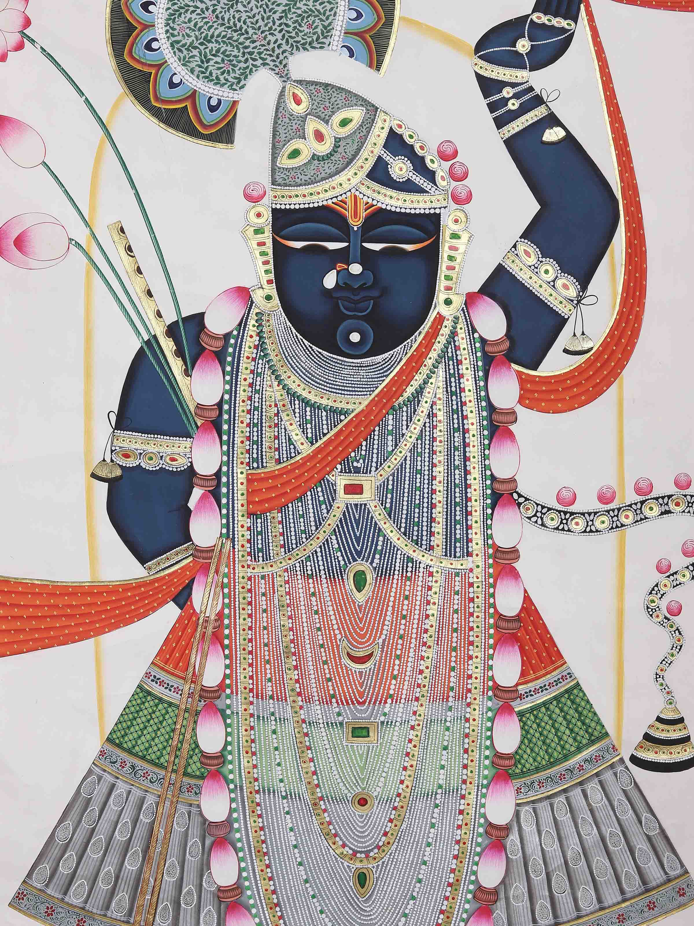 Shrinathji Swaroop Pichwai Painting