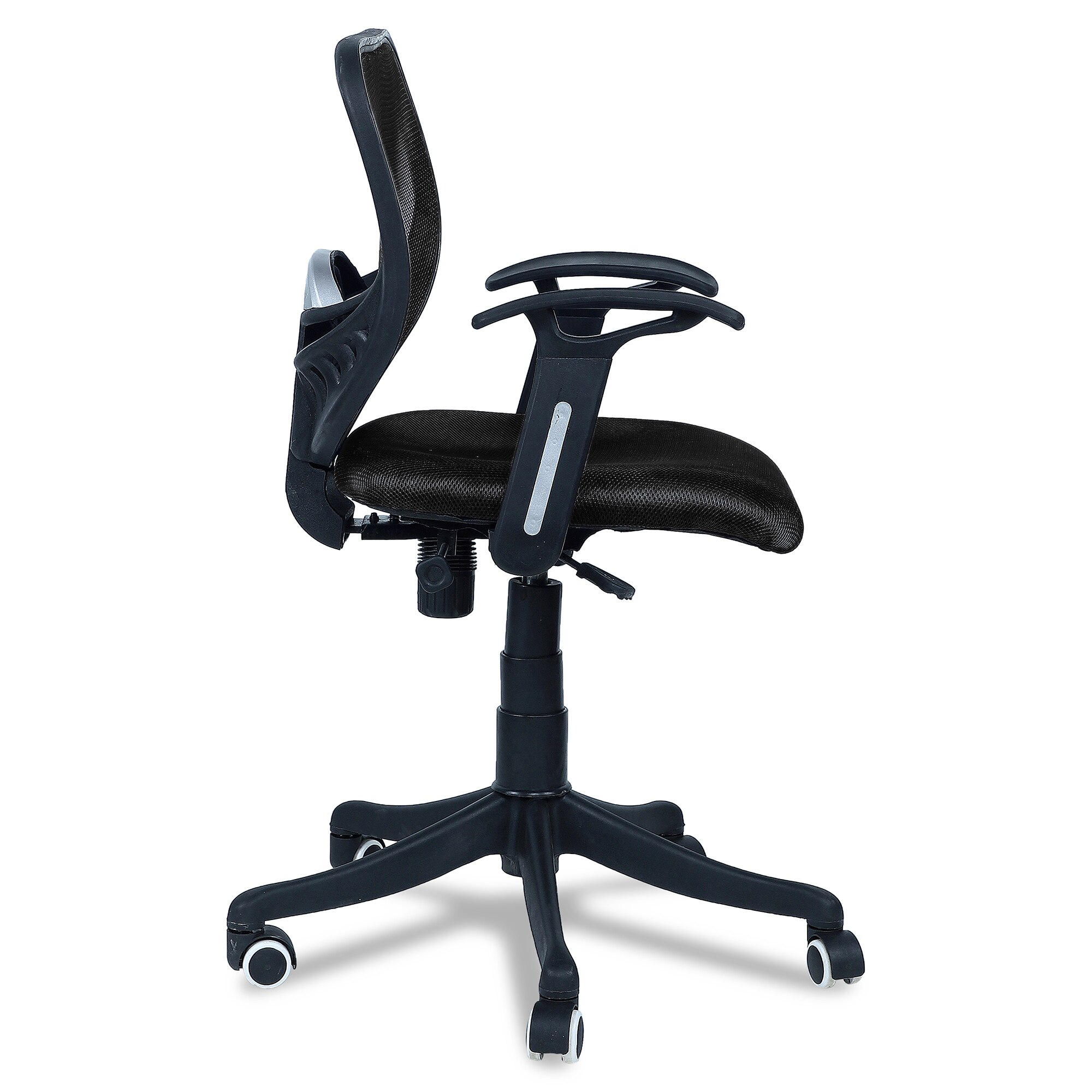 Odrione Low Back Ergonomic Chair in Black Colour