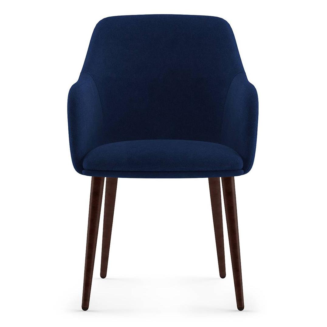 Owen Lounge Chair in  Midnight Blue Colour