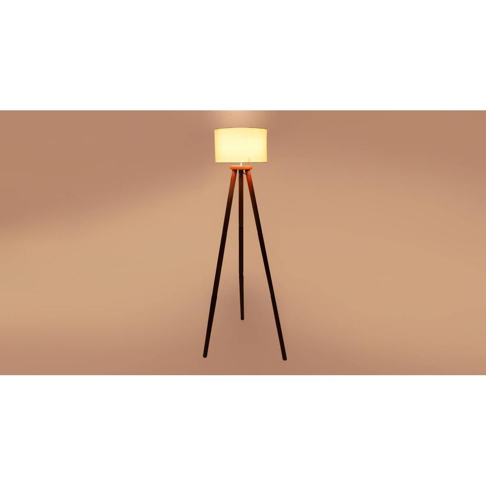 Gordie Solid Wood Floor Lamp