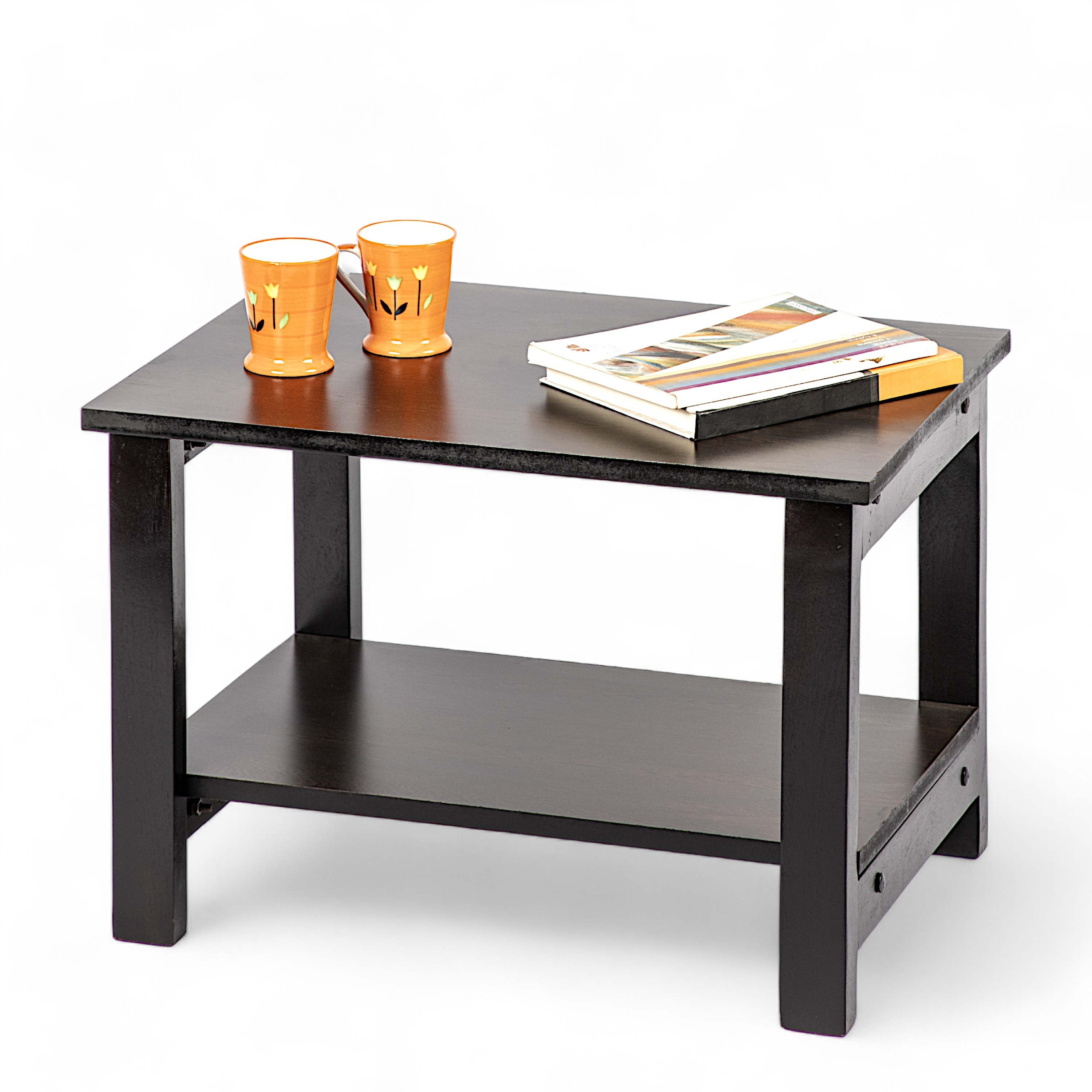 Boston Coffee Table - Dark Walnut Finish - Medium