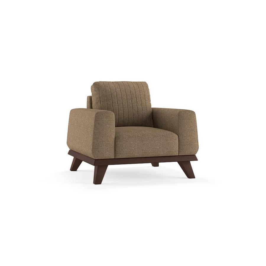 Granada Essential 1 Seater Fabric Sofa in Dune Colour