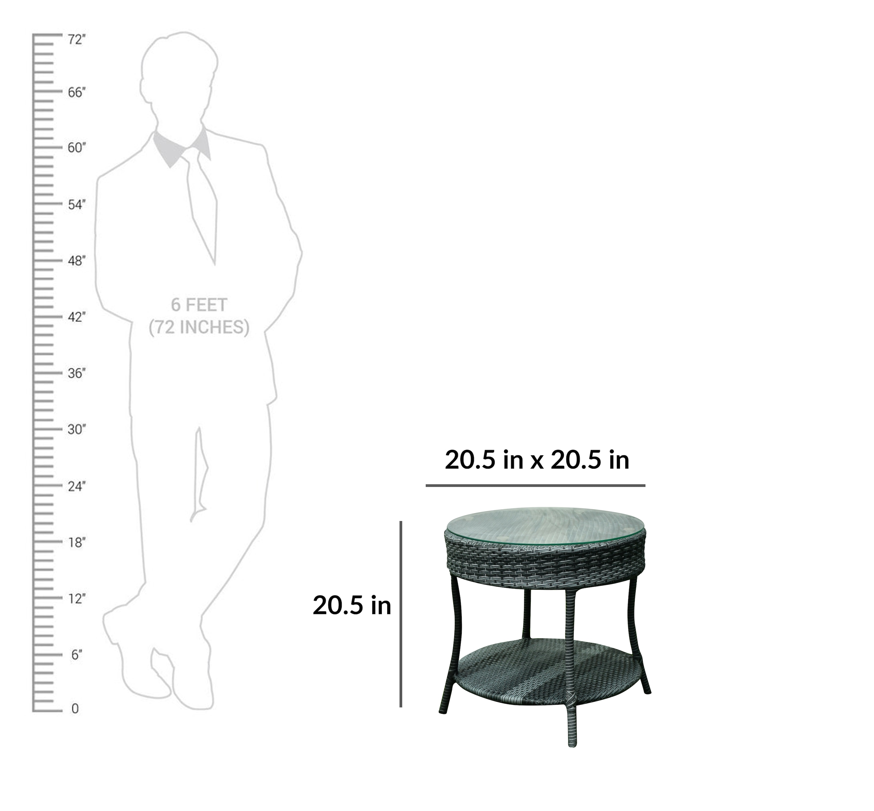 Lismore  Wicker Chair In Grey Dual Tone Finish