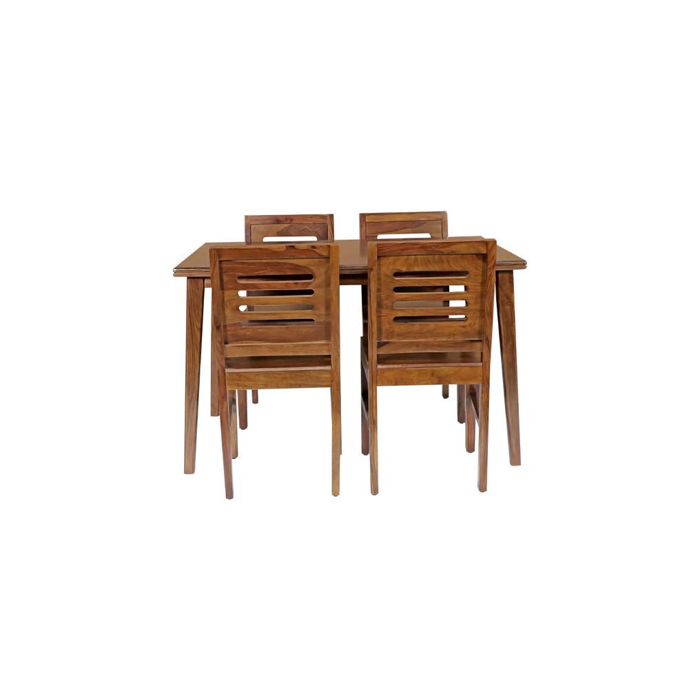 kemp solid wood  4 seater Dining table in  Provincial Teak