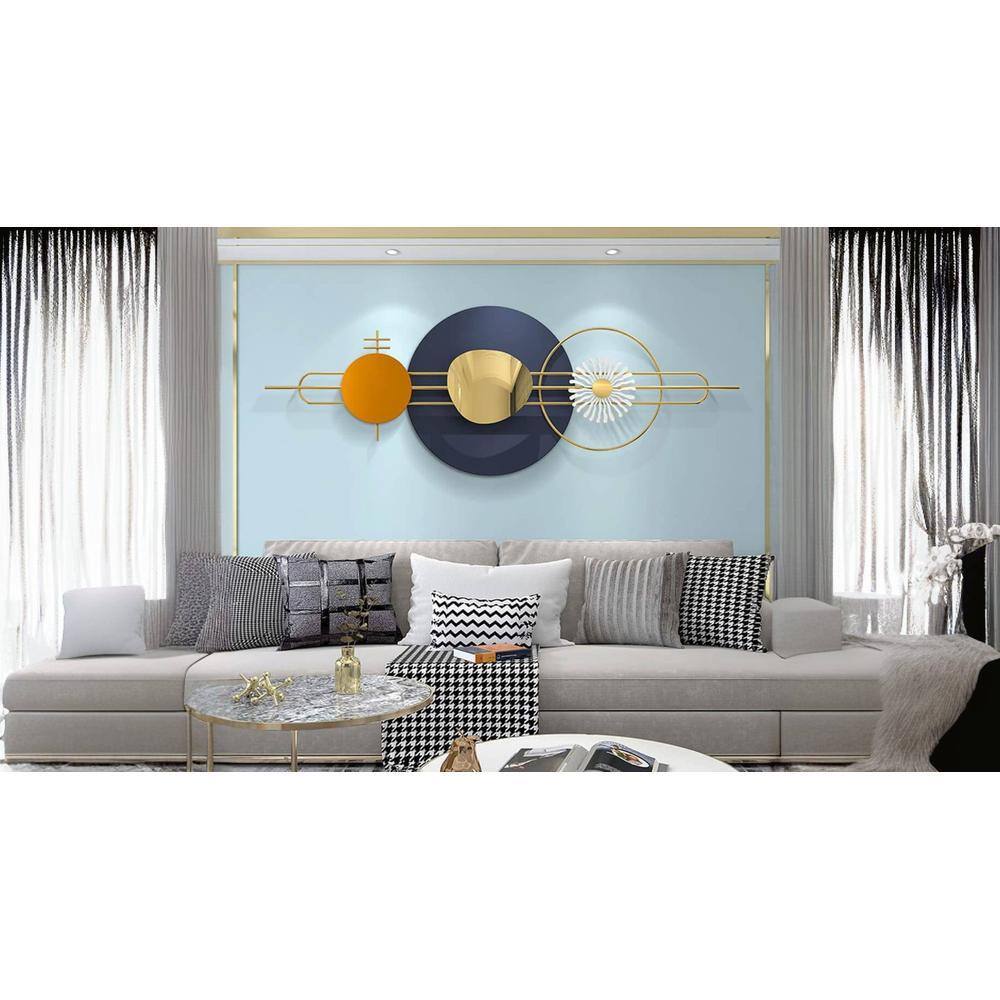 Azul Metal Wall Art