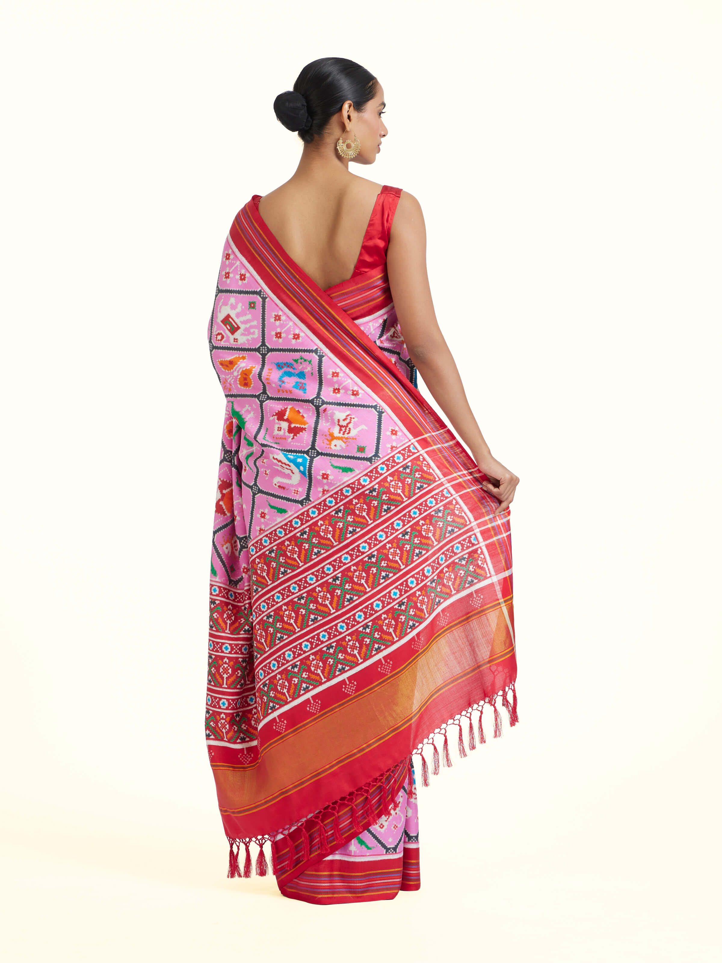 Silk Patan Patola Double Ikat Saree