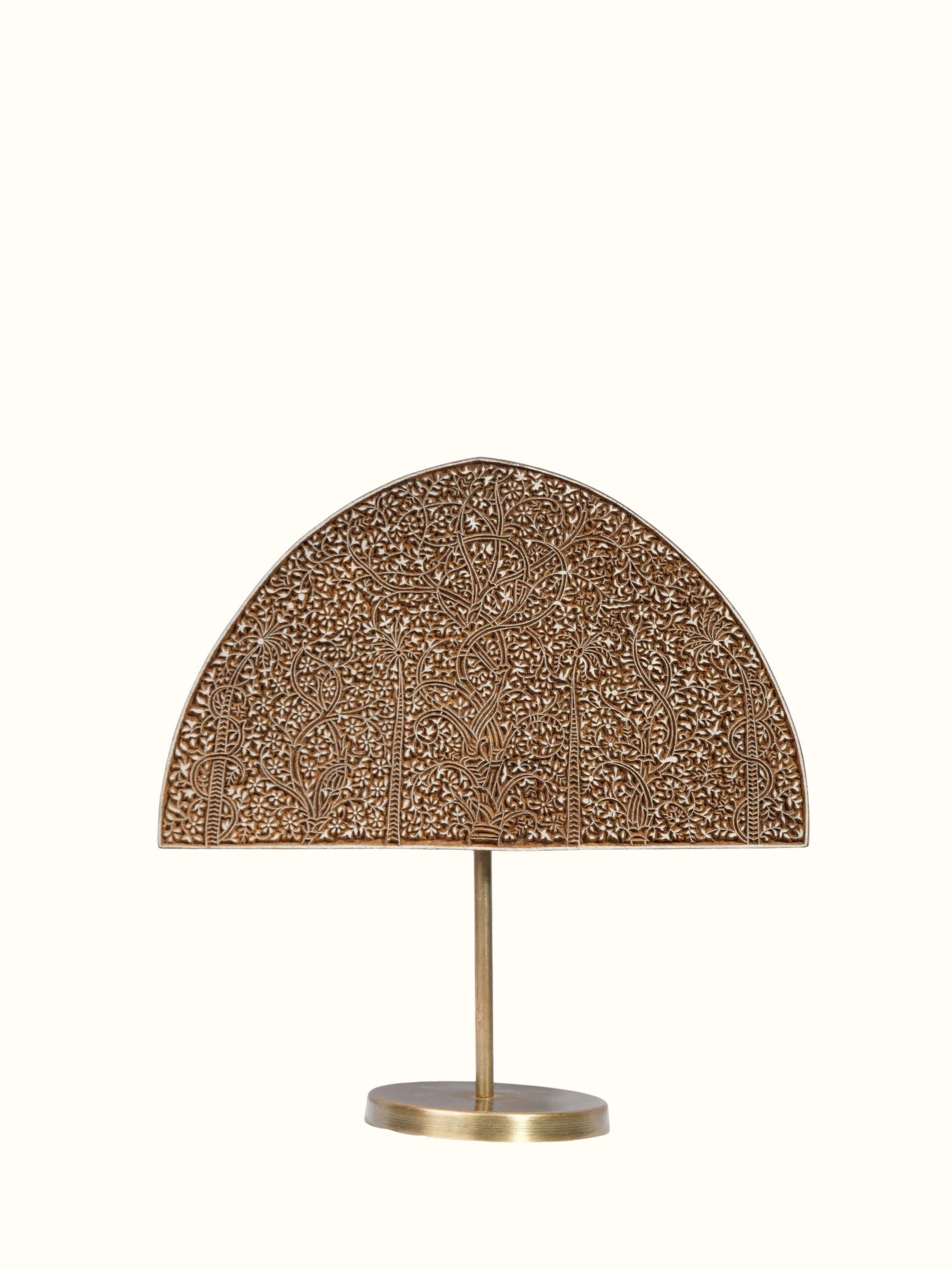 Sheesham Wood Carved Wooden Block