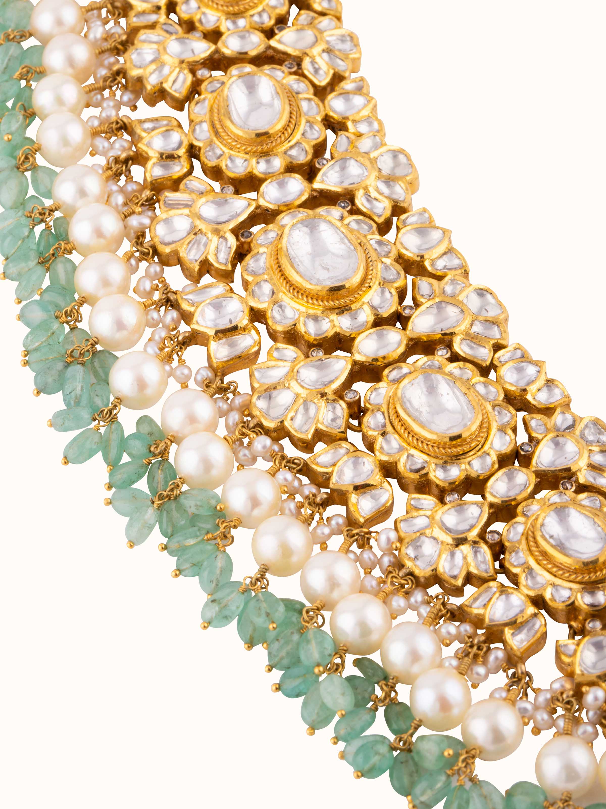 Jadau 18 Karat Gold Choker