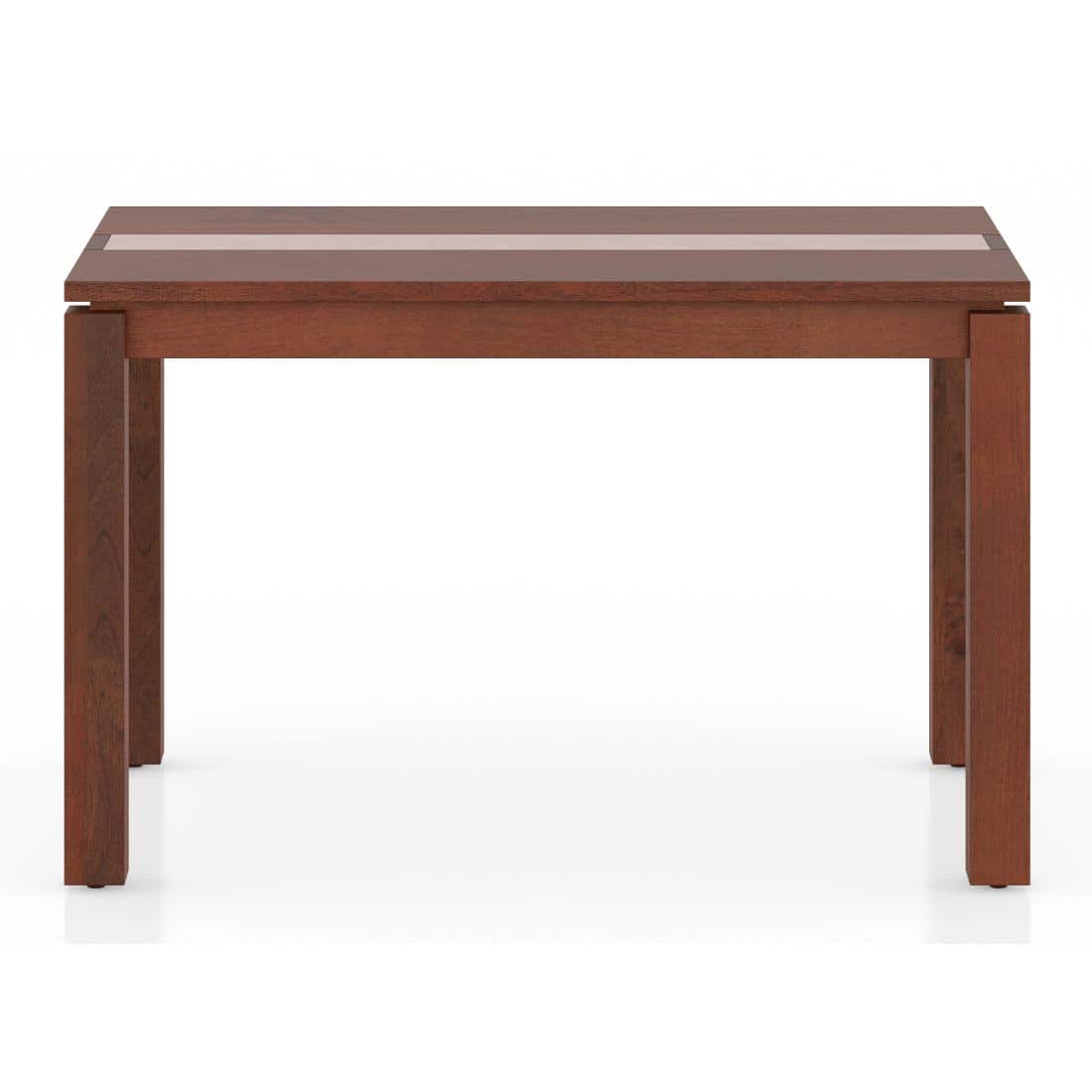 Atlas Crest Solid Wood 4 Seater Dining Table with set of 4 Casey Swivel Dining Chair