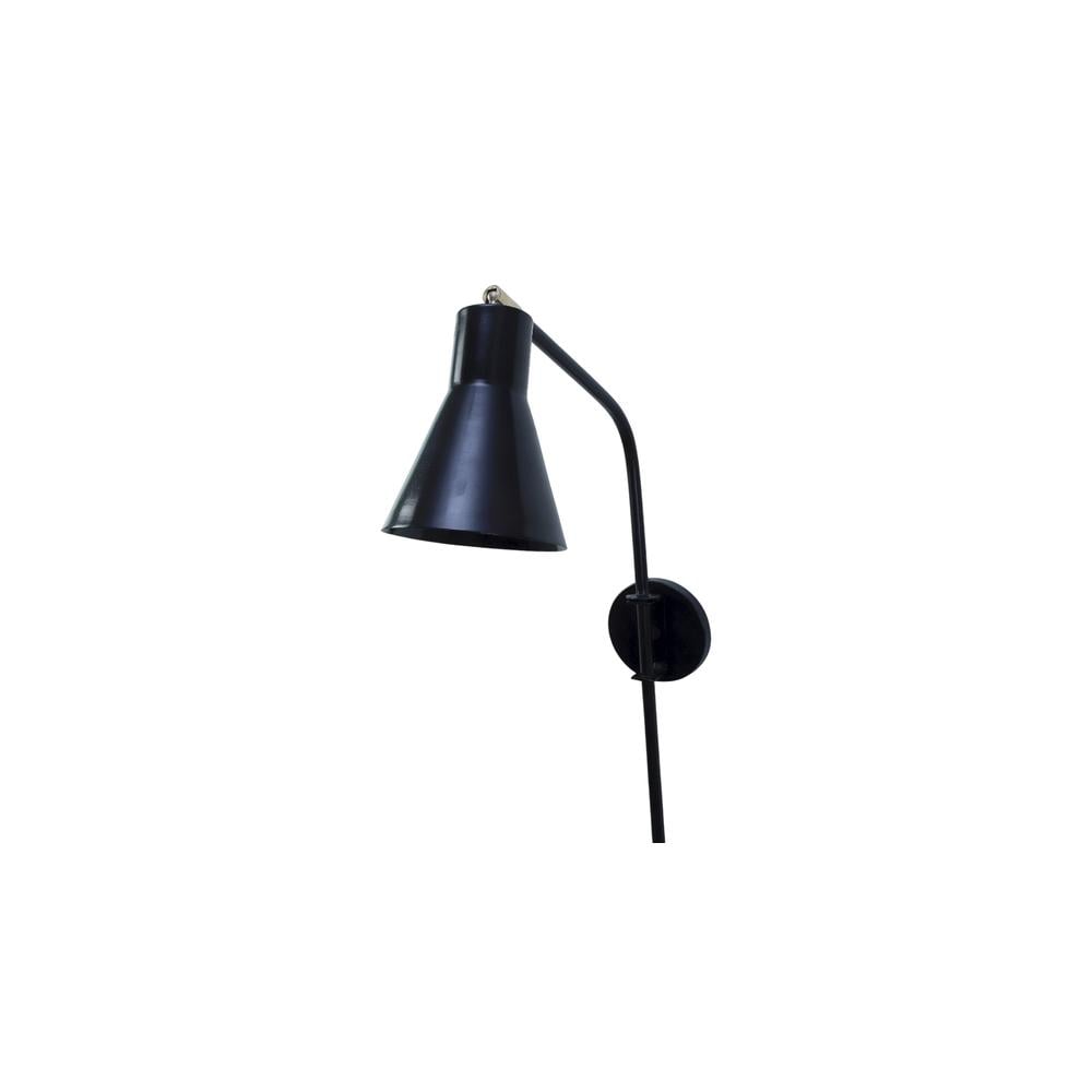 Swing Black Metal Wall Light