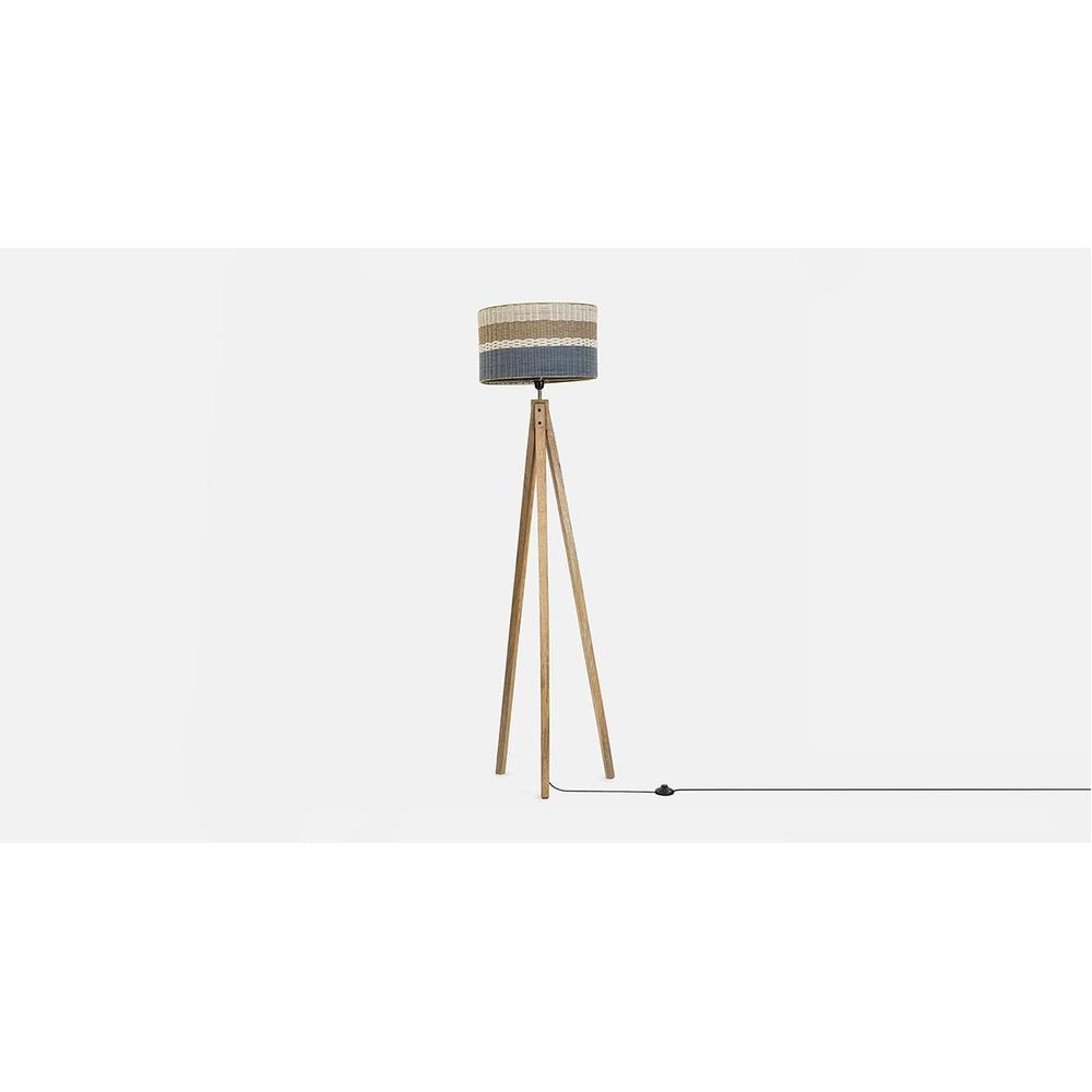 Lola Multicolor Floor Lamp With Iron Base