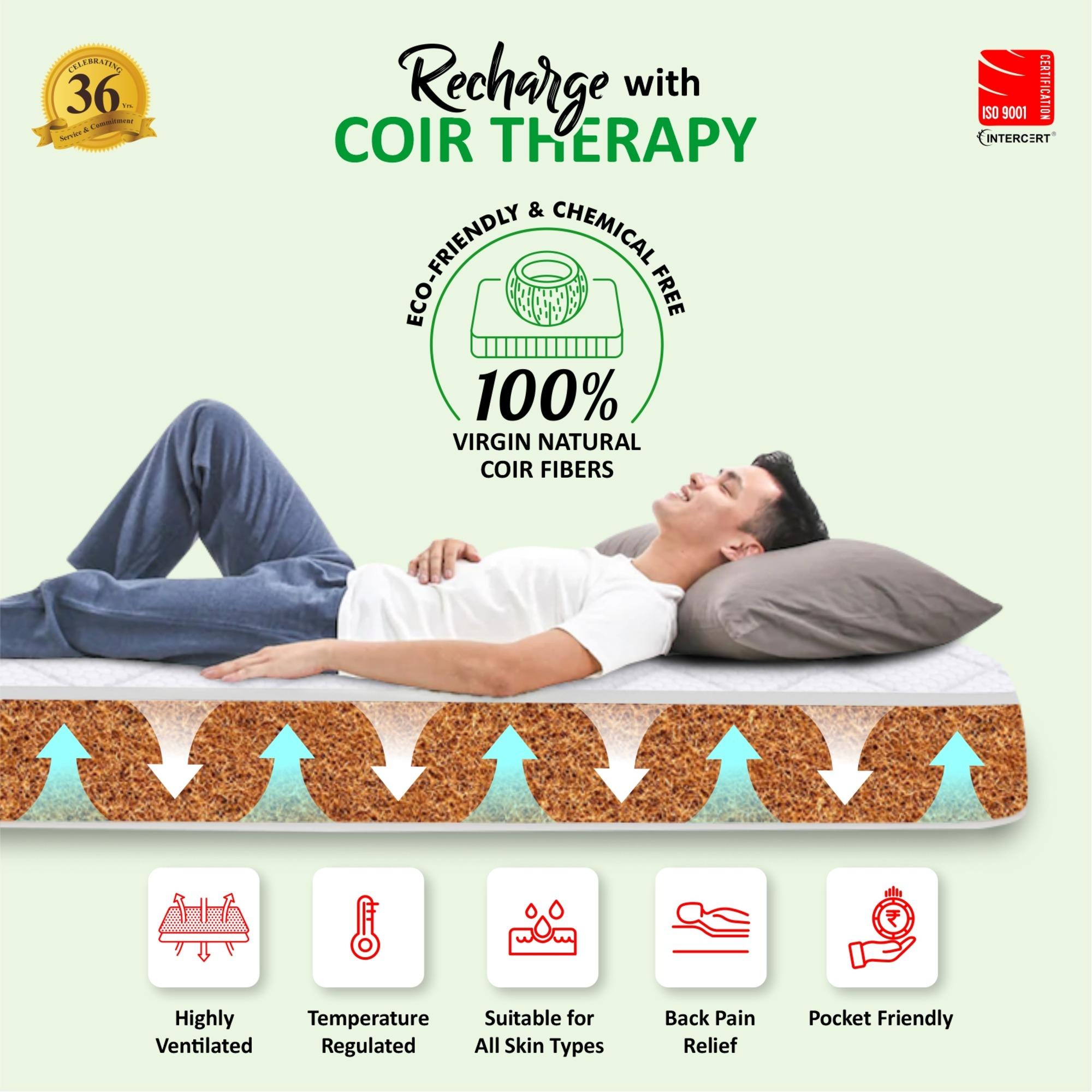 Orthopedic Dual Comfort For Back Pain Relief - Mattress