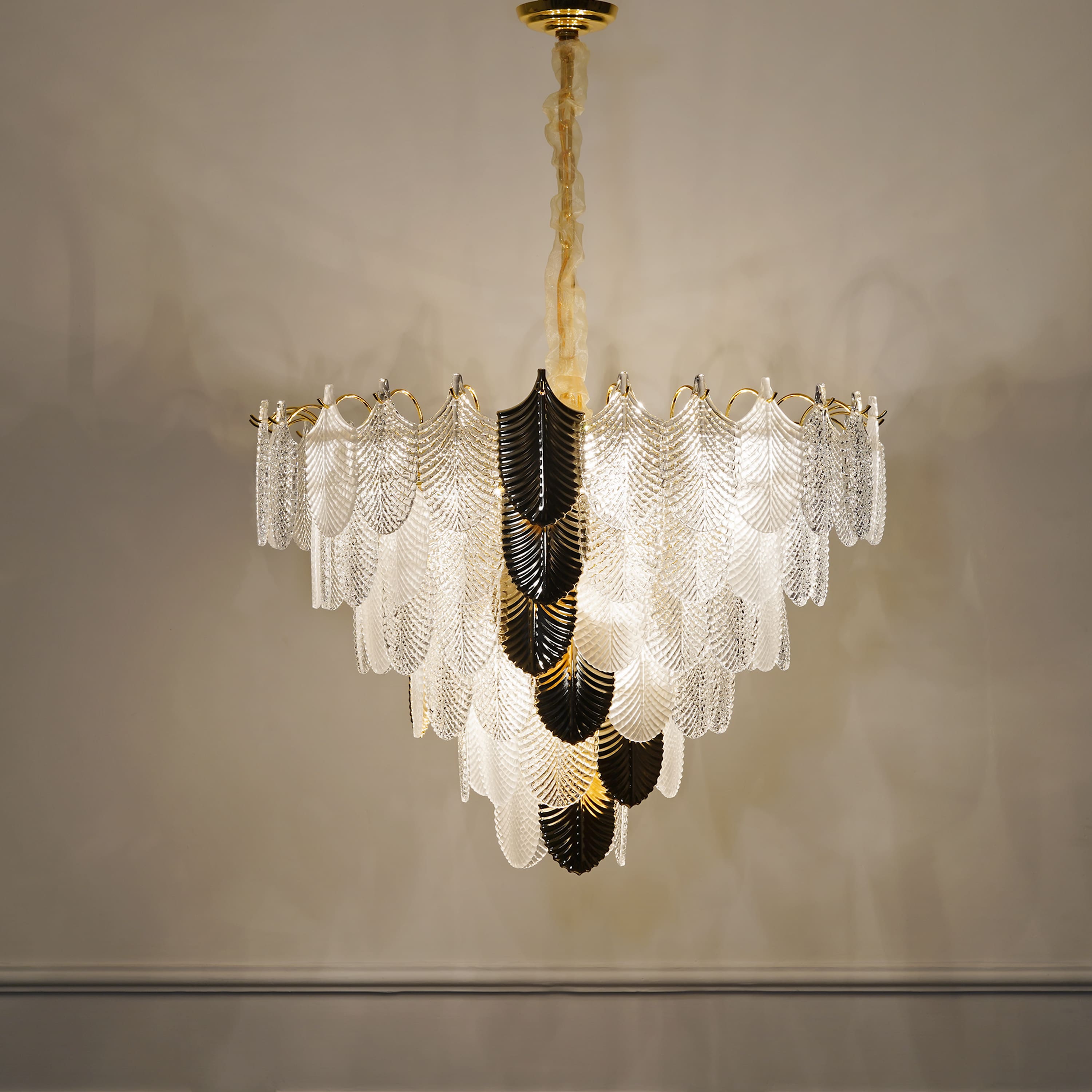 ALEXA 15 Light Modern Crystal Ceiling Chandelier
