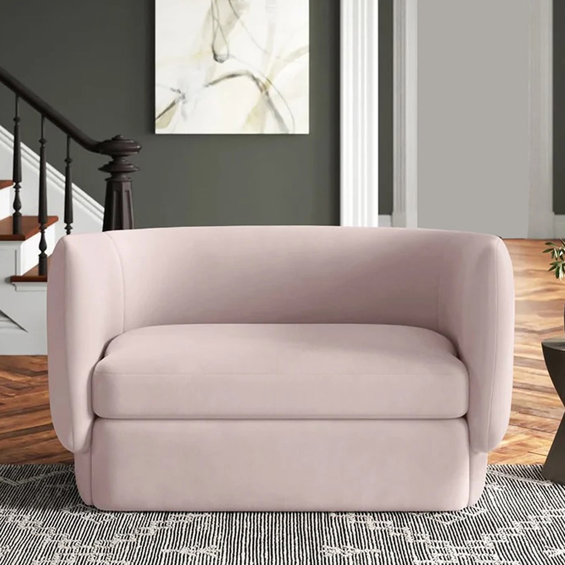 MoirÃ© Fabric Sofa