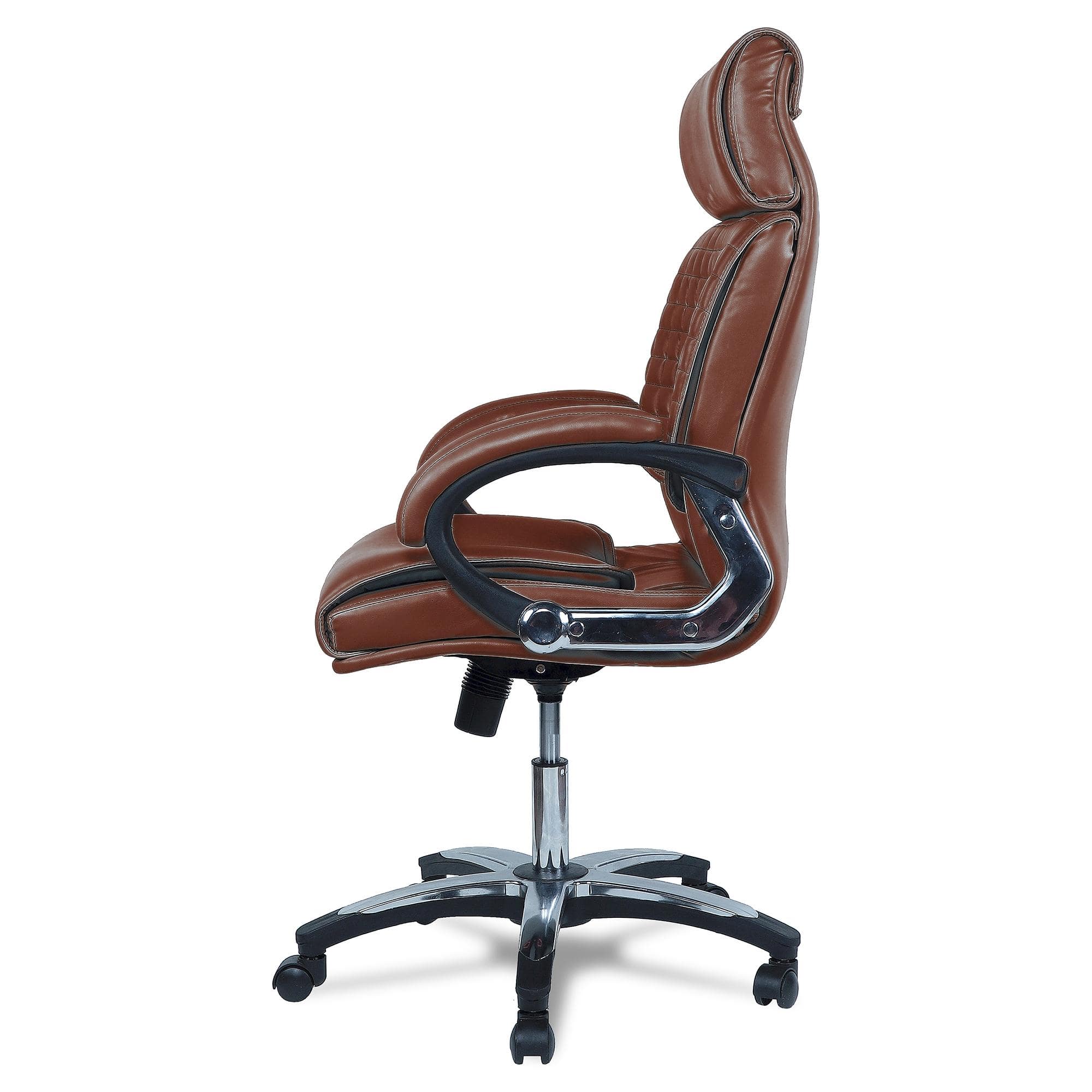 Mearisha High Back Executive Chair in Ten Brown Colour
