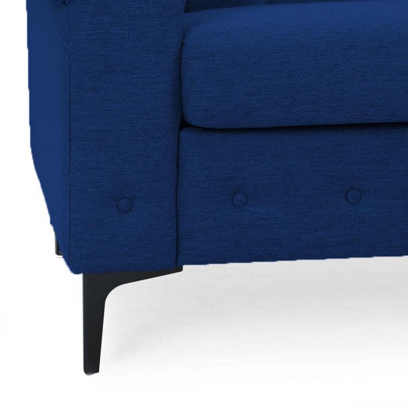 Rolex Fabric Sofa - Navy Blue