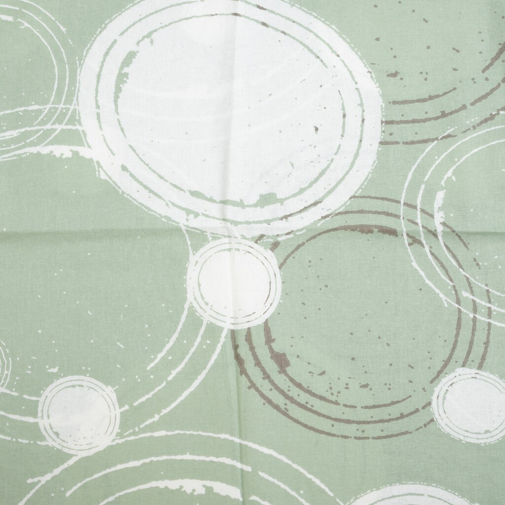 Green Floral 400 TC Cotton Flat Superking Bed Size Bedsheet With 2 Pillow Cover From Threads