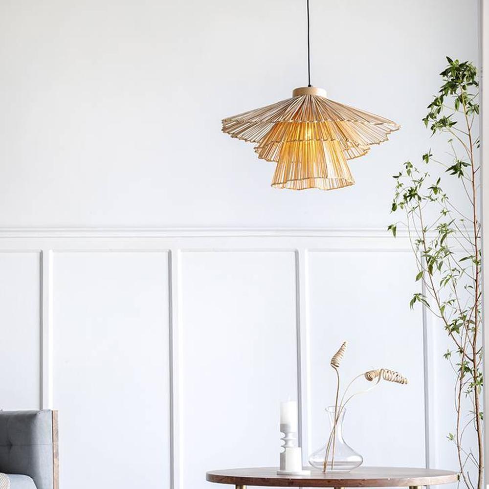 Huntley Natural Iron Hanging Light