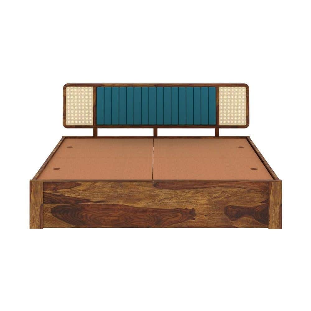 Boho Bliss Solid Wood King Storage Bed