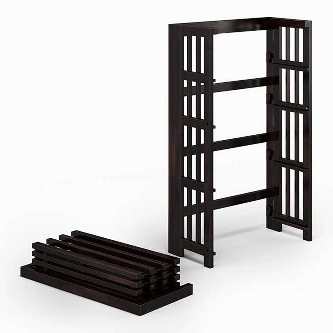 Rhodes Wide Folding Bookshelf