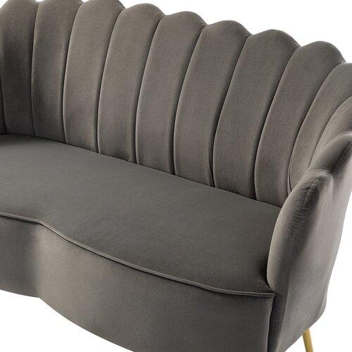 Ukraine Fabric Sofa (Dark Grey)