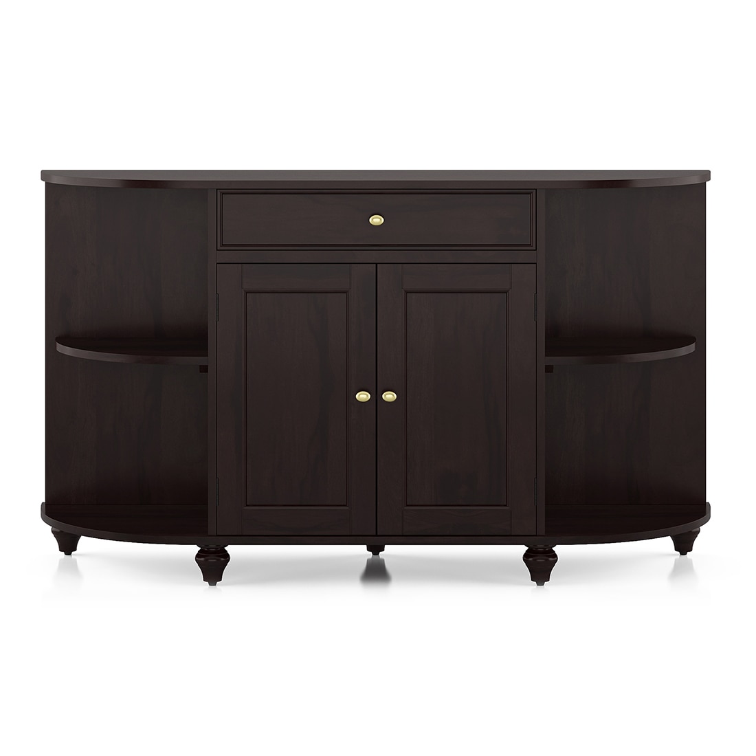 Ramore Solid Wood Sideboard in Mahogany Finish