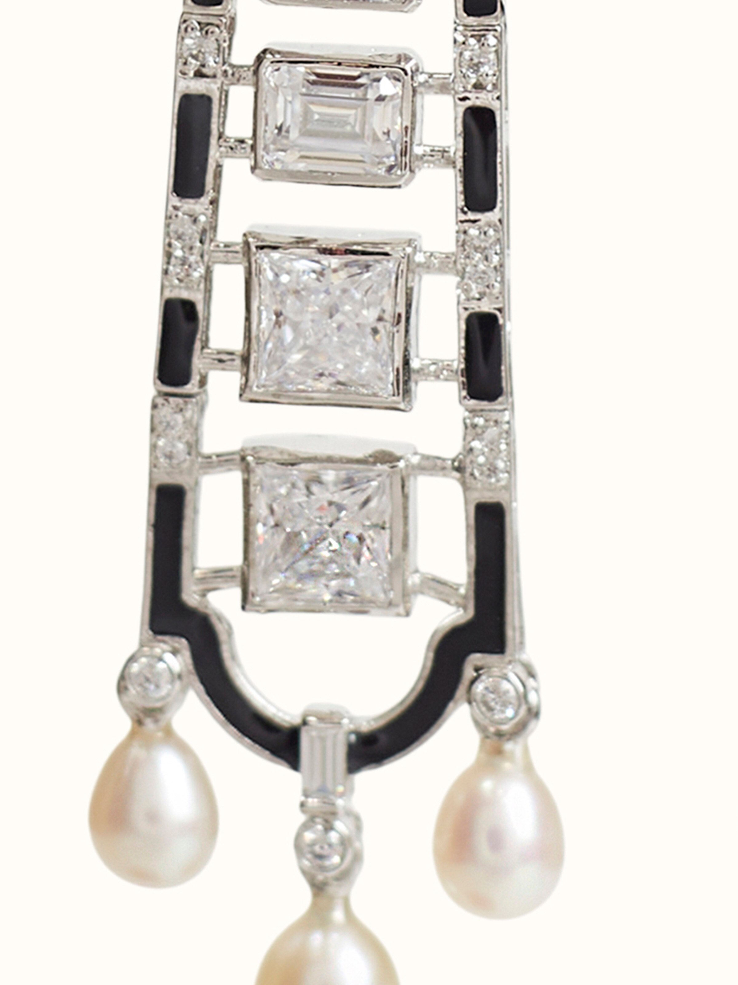 Silver Smithing Drop Earrings