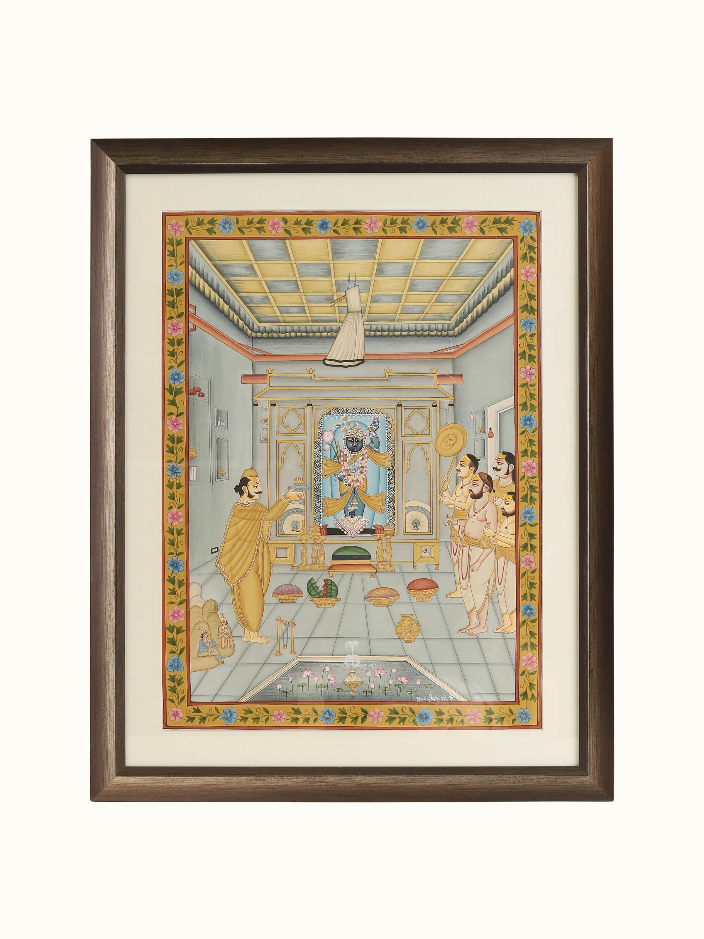 Shrinathji Canvas Pichwai Painting