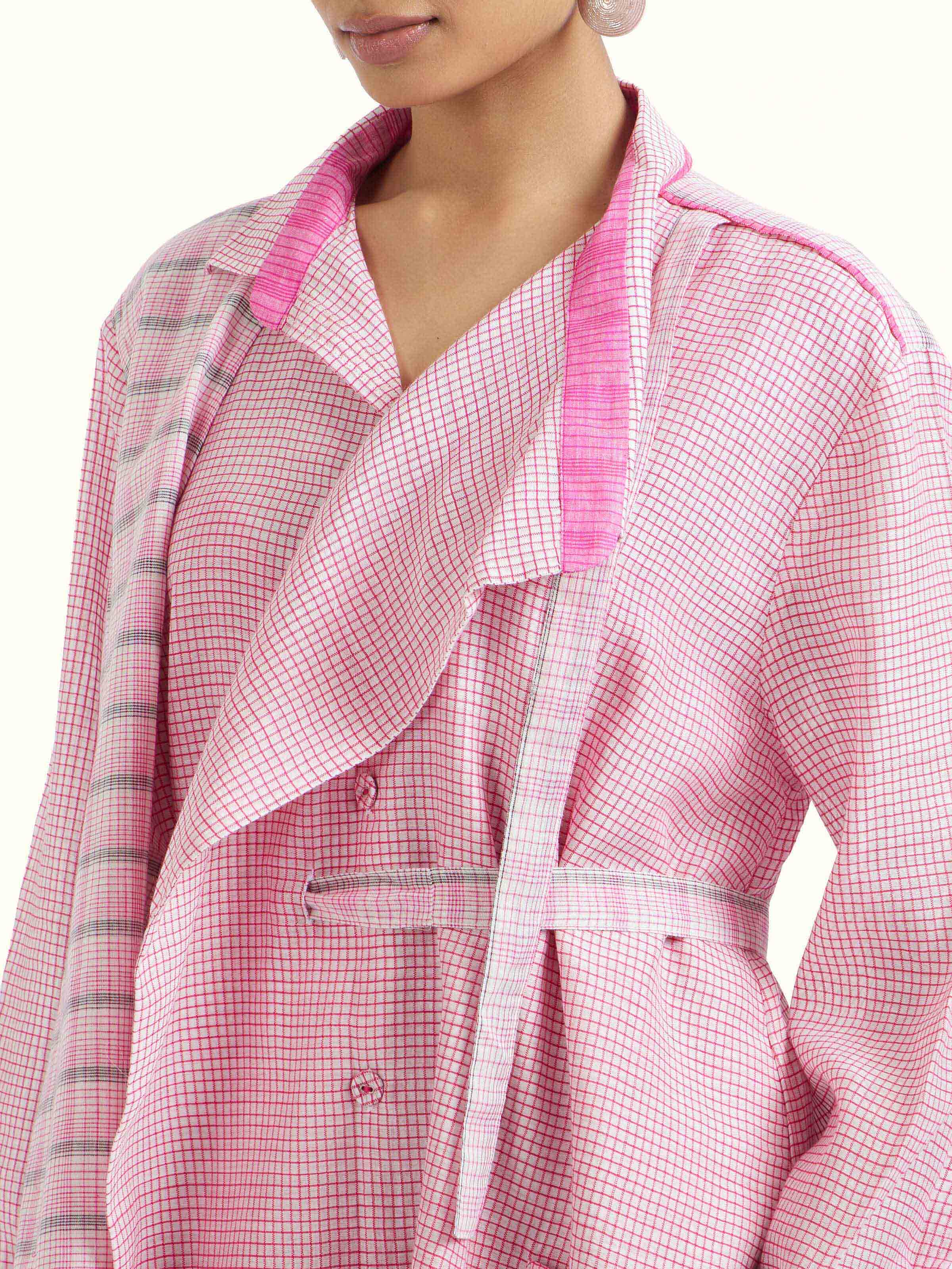 Off white Bengal Handloom Dress