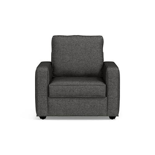 Apollo Sofa Set (Colour : Steel Grey, Cushion : Hard, Back Type : High Back, Seater : 2+1+1)