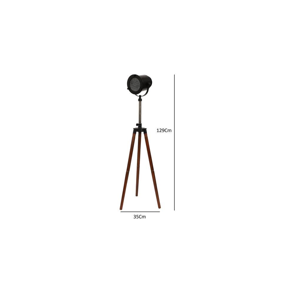 Asher Without Star Floor Lamp Black