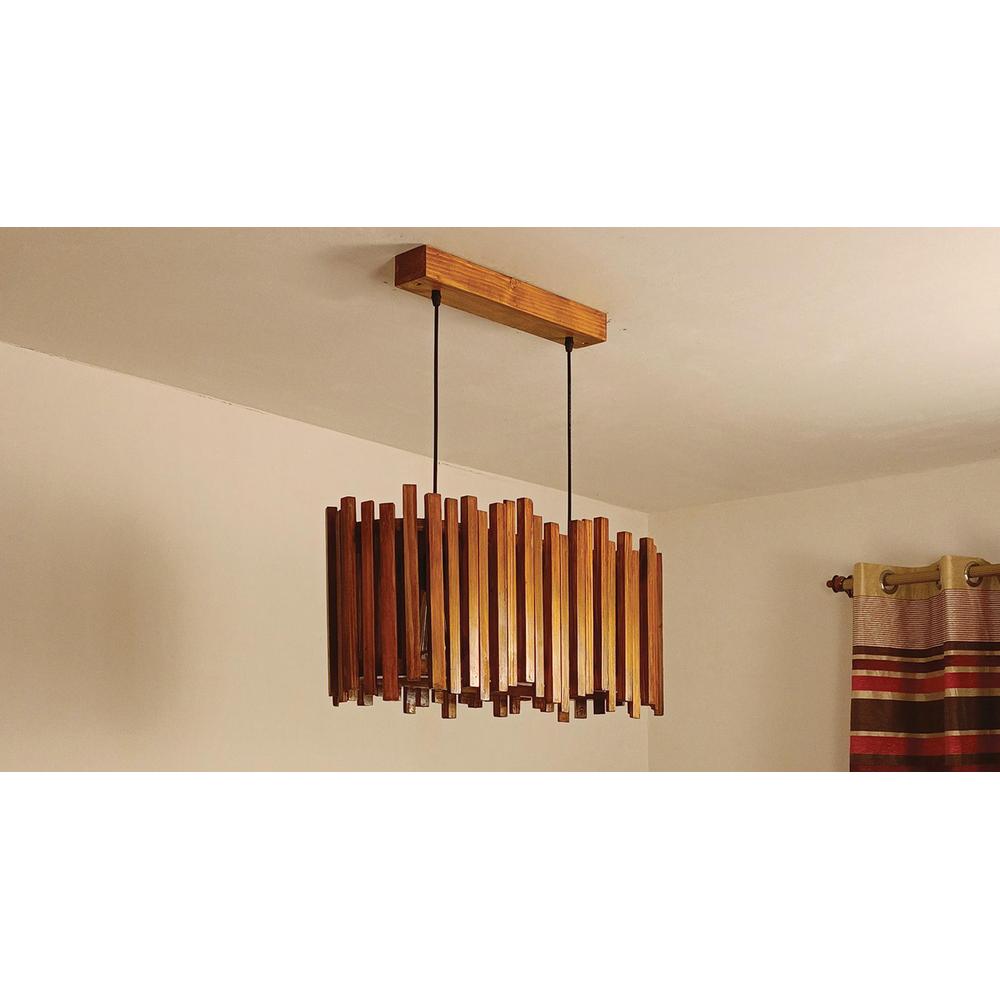 Palisade 24 Centrum Wooden 2 Series Hanging Lamp