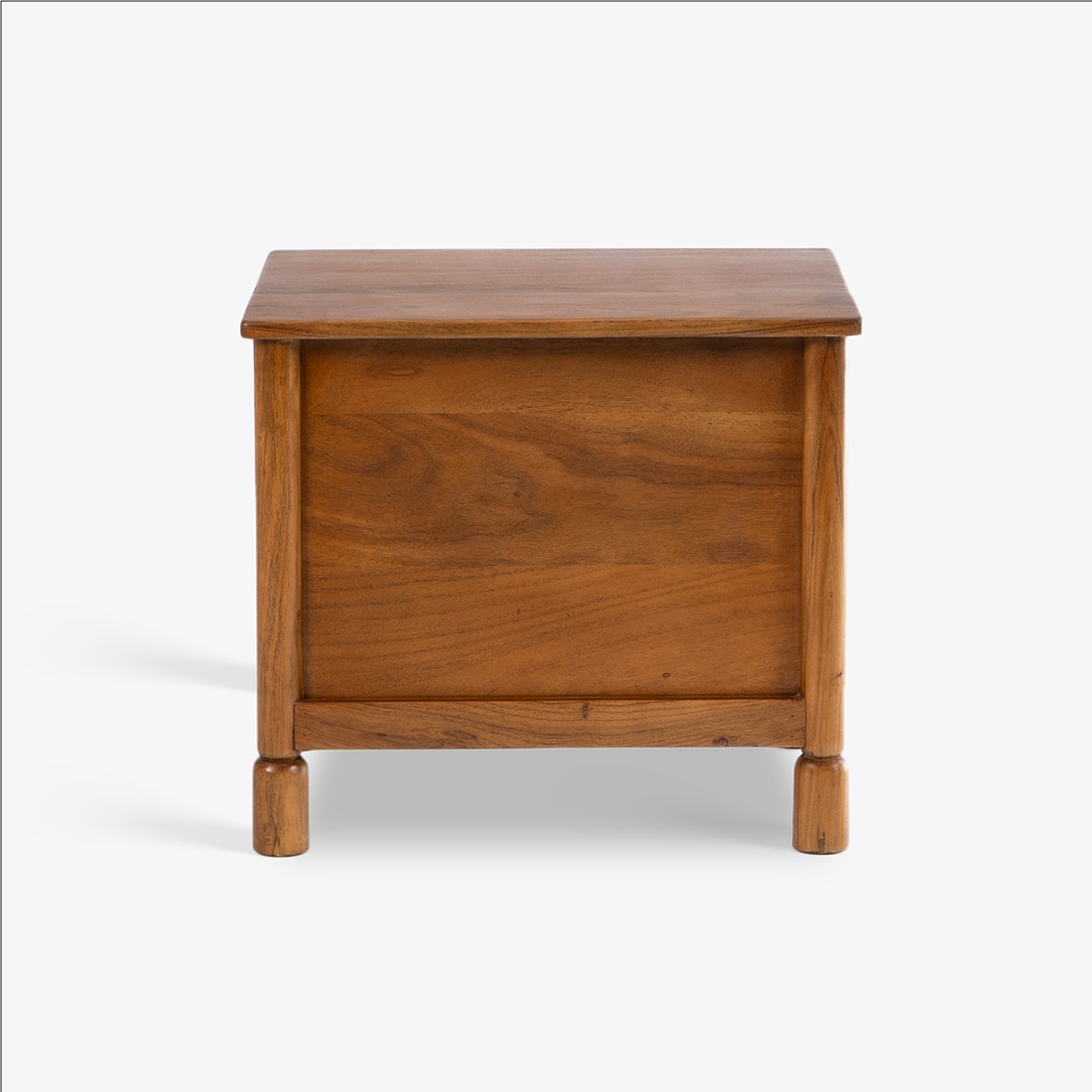 Varnika Bedside Table in Teak Finish