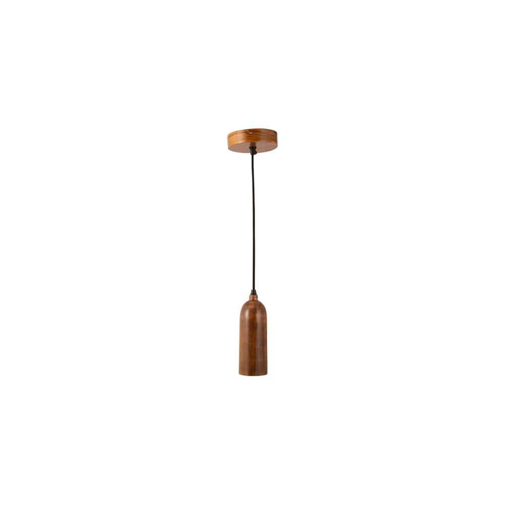 Cedar Teak Wood Pendant Light