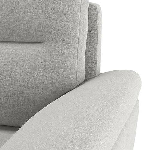Adelaide Essential 2 Seater Fabric Sofa in Vapour Grey Colour